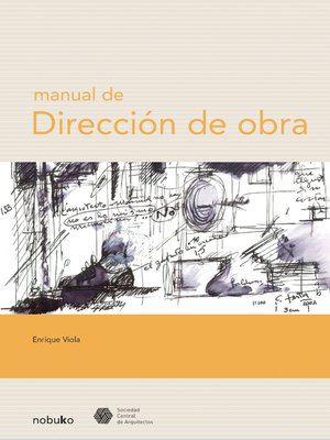 cover image of Manual de dirección de obra